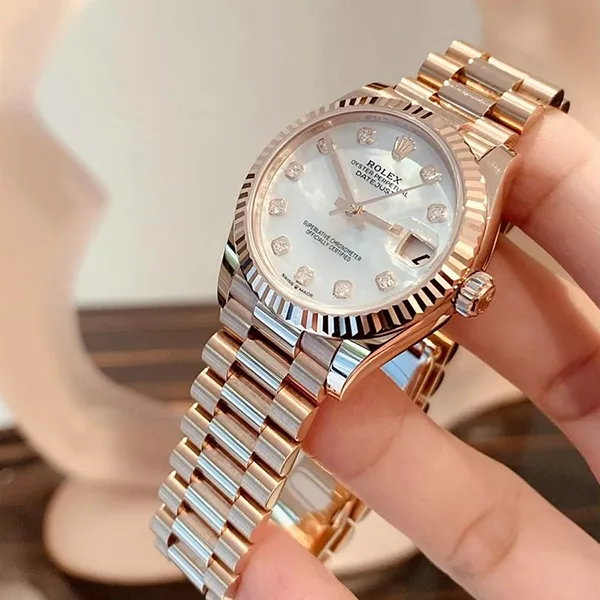 Đồng Hồ Nữ Rolex Datejust 31mm 278275 Màu Vàng Hồng - Đồng hồ - Vua Hàng Hiệu