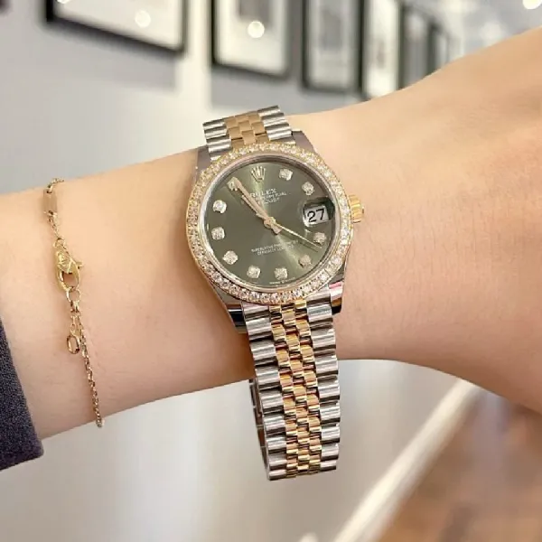 Đồng Hồ Nữ Rolex Datejust 31mm 278383RBR Màu Bạc Vàng - Đồng hồ - Vua Hàng Hiệu