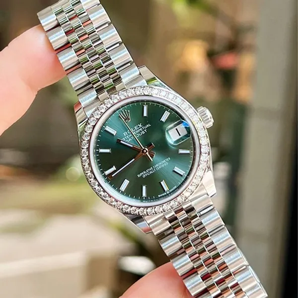 Đồng Hồ Nữ Rolex Datejust 31mm Stainless Steel 278384-0022 Màu Xanh Bạc - Đồng hồ - Vua Hàng Hiệu