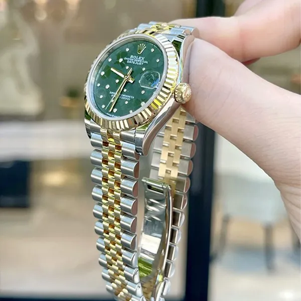 Đồng Hồ Nữ Rolex Datejust 31mm Stainless Steel And Yellow Gold Floral Dial 278273-0032 Phối Màu - Đồng hồ - Vua Hàng Hiệu