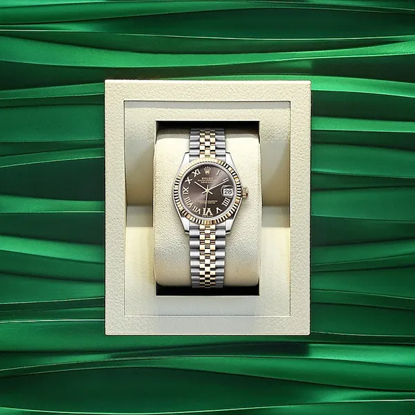 Đồng Hồ Nữ Rolex Datejust 31mm Stainless Steel And Yellow Gold Grey Dial 278273-0018 Màu Demi (Vàng - Bạc) - Đồng hồ - Vua Hàng Hiệu