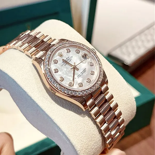 Đồng Hồ Nữ Rolex Datejust Mop 31mm 278285RBR-0005 Màu Vàng Hồng - Đồng hồ - Vua Hàng Hiệu