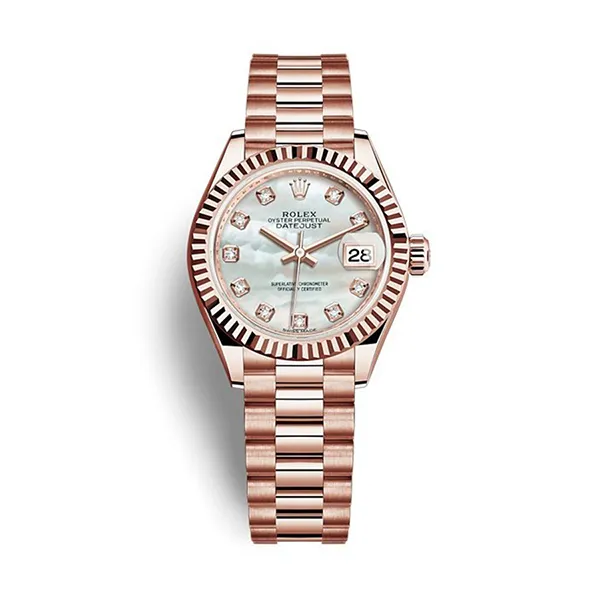 Đồng Hồ Nữ Rolex Lady-Datejust 28mm Everose Gold 279175-0017 Màu Vàng Hồng - Đồng hồ - Vua Hàng Hiệu