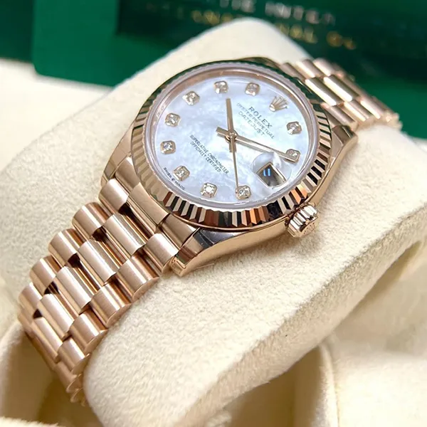 Đồng Hồ Nữ Rolex Lady-Datejust 28mm Everose Gold 279175-0017 Màu Vàng Hồng - Đồng hồ - Vua Hàng Hiệu