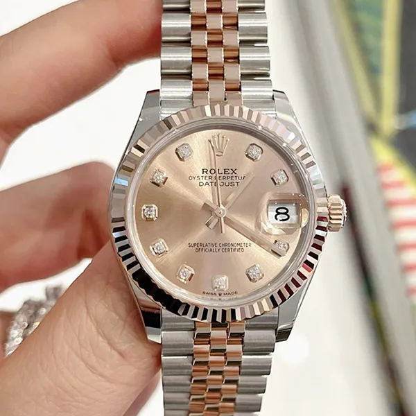 Đồng Hồ Nữ Rolex Lady-Datejust 31mm 278271-0024 Màu Bạc/Vàng Hồng - Đồng hồ - Vua Hàng Hiệu