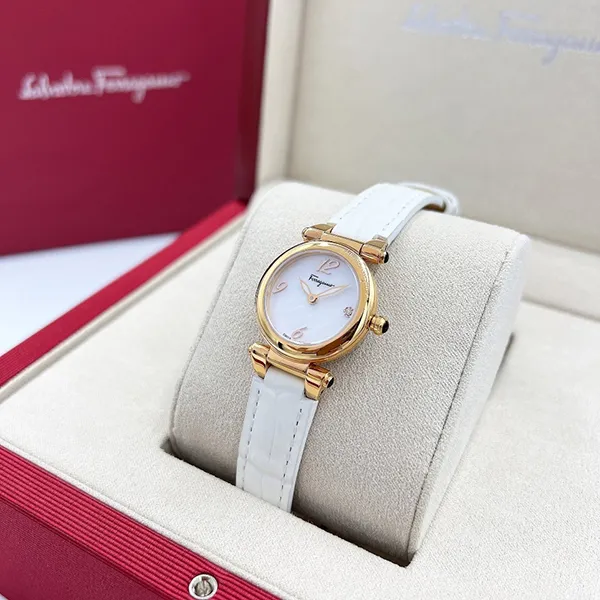 Đồng Hồ Nữ Salvatore Ferragamo Women's Watch Idillio SFEY00419 Màu Trắng Vàng