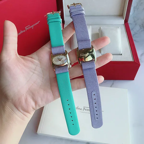 Đồng Hồ Nữ Salvatore Ferrgamo Varina FIE130016 Màu Xanh Tím