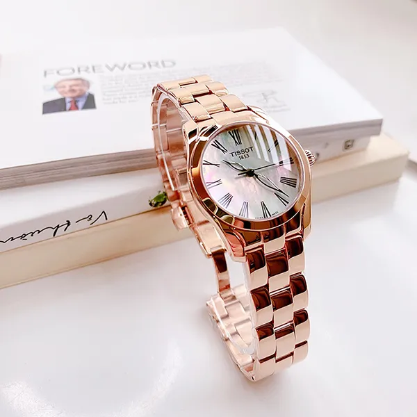 Đồng Hồ Nữ Tissot T-wave FullRose T112.210.33.113.00 Màu Vàng Hồng - Đồng hồ - Vua Hàng Hiệu