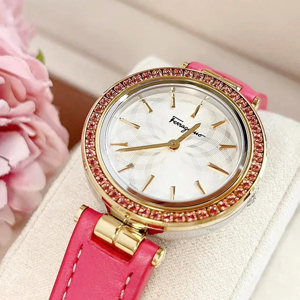 Đồng Hồ Nữ Versace Sparks Quartz Pink Case 31mm Watch Màu Hồng - Đồng hồ - Vua Hàng Hiệu