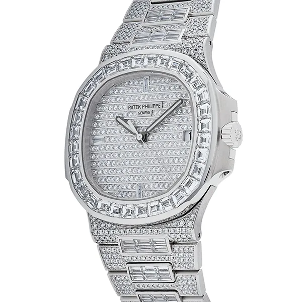 Đồng Hồ Patek Philippe Nautilus 5719/10G-010 Màu Bạc Trắng - Đồng hồ - Vua Hàng Hiệu