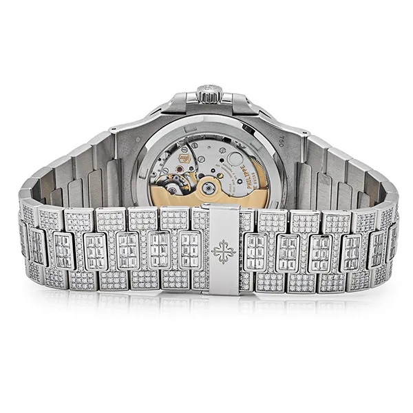 Đồng Hồ Patek Philippe Nautilus 5719/10G-010 Màu Bạc Trắng - Đồng hồ - Vua Hàng Hiệu