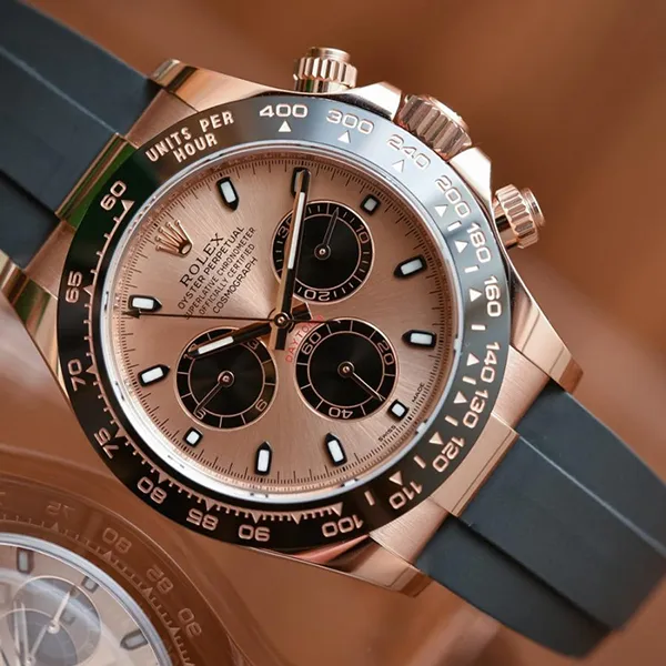 Đồng Hồ Rolex Cosmograph Daytona Everose Gold 116515LN-0018 Màu Đen/Vàng Hồng - Đồng hồ - Vua Hàng Hiệu