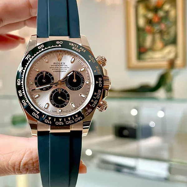 Đồng Hồ Rolex Cosmograph Daytona Everose Gold 116515LN-0018 Màu Đen/Vàng Hồng - Đồng hồ - Vua Hàng Hiệu