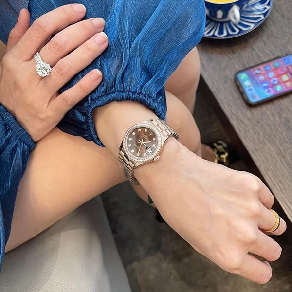 Đồng Hồ Nữ Rolex Datejust 31mm 278285RBR-0006 Màu Nâu Chocolate - Đồng hồ - Vua Hàng Hiệu