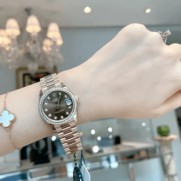 Đồng Hồ Nữ Rolex Datejust 31mm 278285RBR-0006 Màu Nâu Chocolate - Đồng hồ - Vua Hàng Hiệu