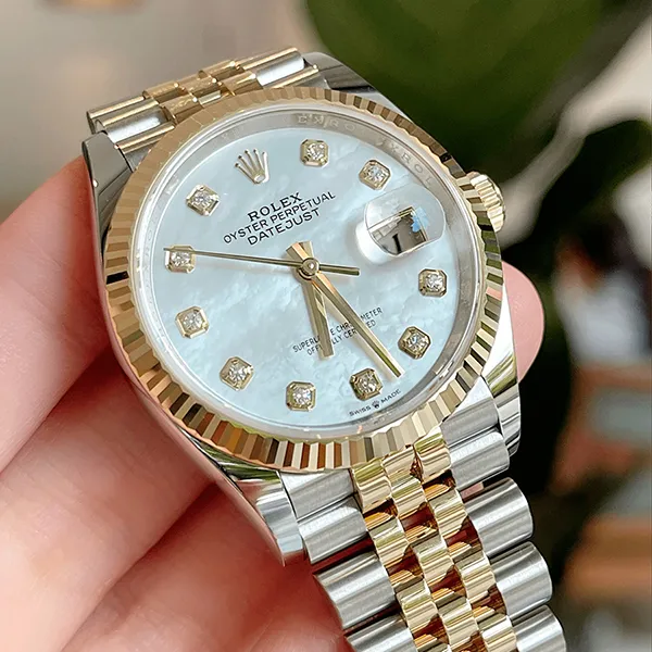 Đồng Hồ Rolex Datejust 36mm 126233-0023 Màu Vàng Bạc - Đồng hồ - Vua Hàng Hiệu