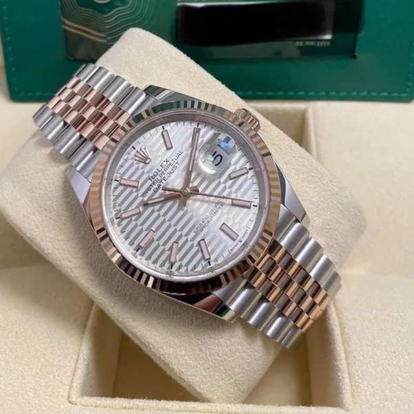 Đồng Hồ Rolex Datejust 41mm 126331-0021 Màu Bạc/Vàng Hồng - Đồng hồ - Vua Hàng Hiệu