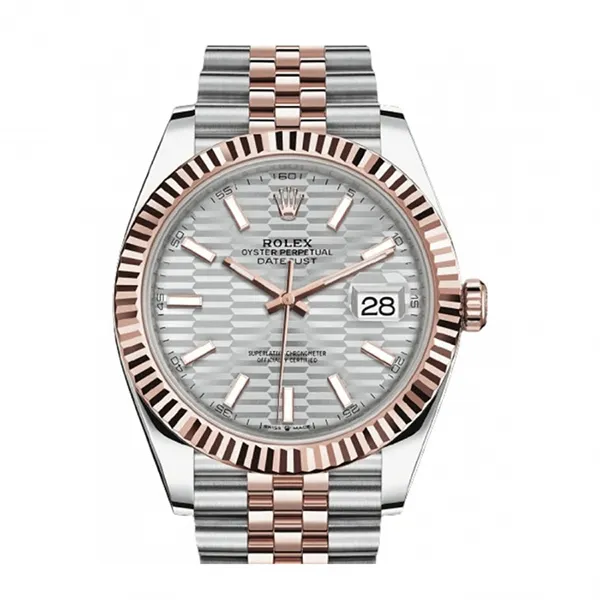 Đồng Hồ Rolex Datejust 41mm 126331-0021 Màu Bạc/Vàng Hồng - Đồng hồ - Vua Hàng Hiệu