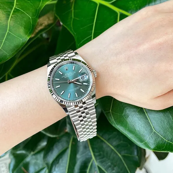 Đồng Hồ Rolex Steel Datejust 36mm Jubilee Bracelet 126234-0051 Màu Xanh Bạc - Đồng hồ - Vua Hàng Hiệu
