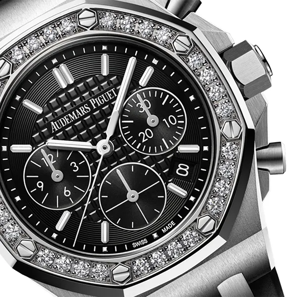 Đồng Hồ Unisex Audemars Piguet Oak Offshore Black Dial 37mm 26231ST.ZZ.D002CA.01 Màu Đen