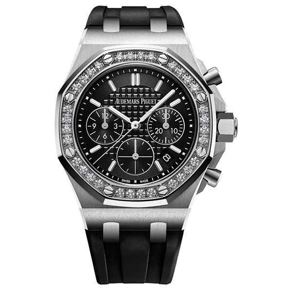 Đồng Hồ Unisex Audemars Piguet Oak Offshore Black Dial 37mm 26231ST.ZZ.D002CA.01 Màu Đen