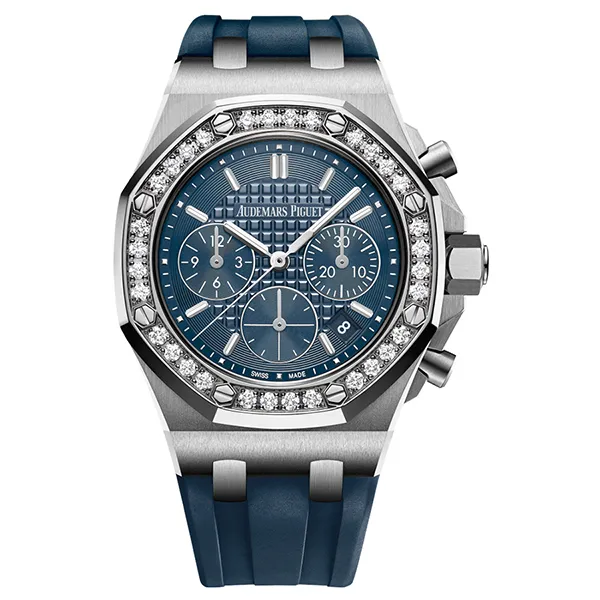 Đồng Hồ Unisex Audemars Piguet Royal Oak Offshore Blue Dial 37mm 26231ST.ZZ.D027CA.01 Màu Xanh Bạc - Đồng hồ - Vua Hàng Hiệu