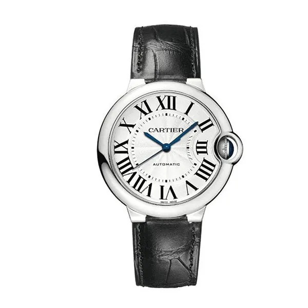 Đồng Hồ Unisex Cartier Ballon Bleu De W69017Z4 36mm Màu Đen Bạc