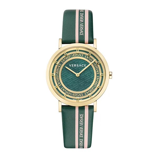 Đồng Hồ Versace New Generation Quartz Green Dial Watch VE3M00322 36mm Màu Xanh Green