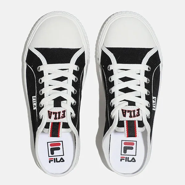 Giày Hở Gót Fila Court Lite Mule 1TM01782F-001 Màu Đen - Giày - Vua Hàng Hiệu