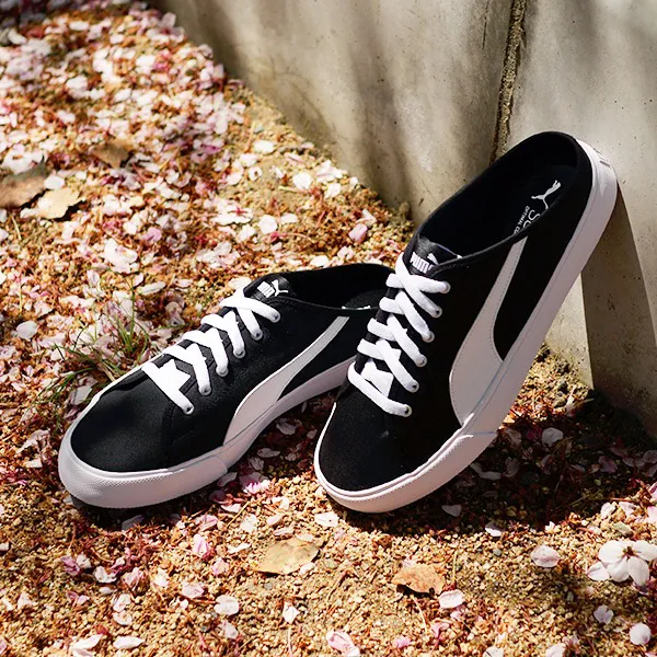 Giày Hở Gót Puma Bari Mule Black White 371318-01 Màu Đen Size 36