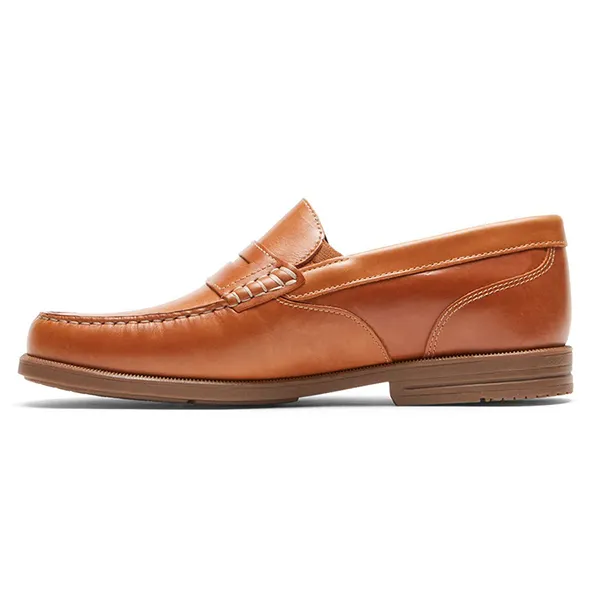 Giày Lười Nam Rockport Preston Penny Loafer Màu Nâu Size 40