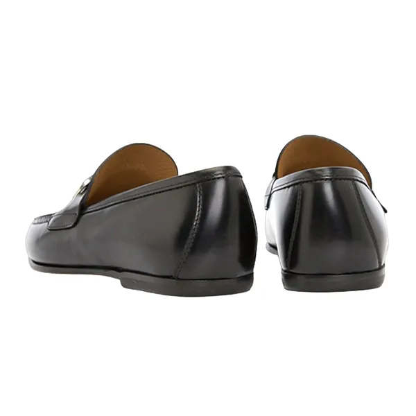 Giày Lười Nam Salvatore Ferragamo Black Leather 0758400 45702 Màu Đen Size 8 - Giày - Vua Hàng Hiệu