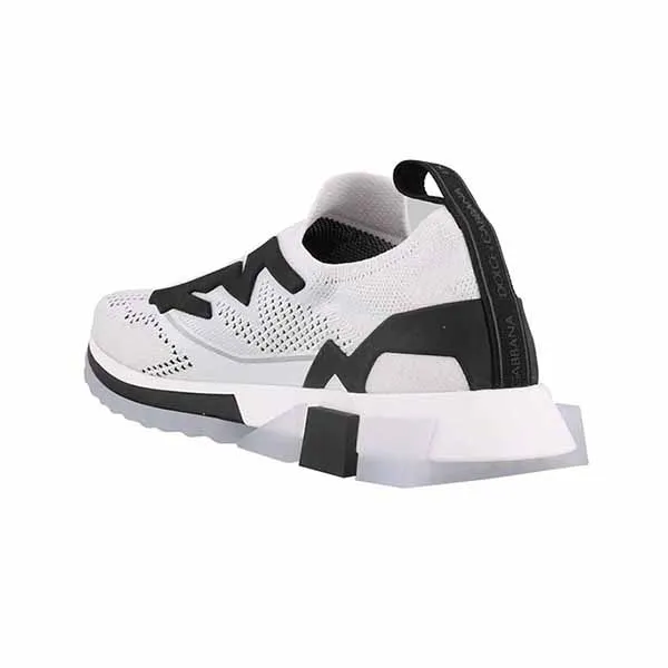 Giày Sneaker Nam Dolce & Gabbana D&G Sorrento Turnschuhe White CS1823AW478-89697 Màu Trắng Đen - 4