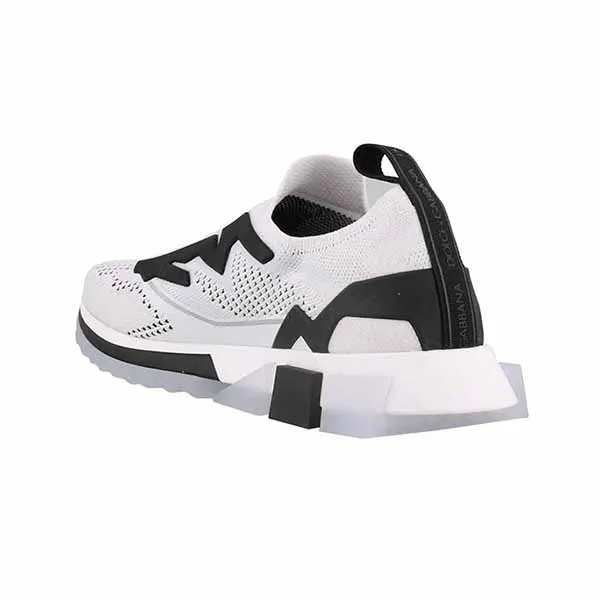 Giày Sneaker Nam Dolce & Gabbana D&G Sorrento Turnschuhe White CS1823AW478-89697 Màu Trắng Đen