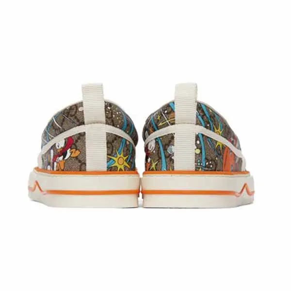 Giày Slip On Nam Gucci GC Disney X GC Donald Duck Phối Màu