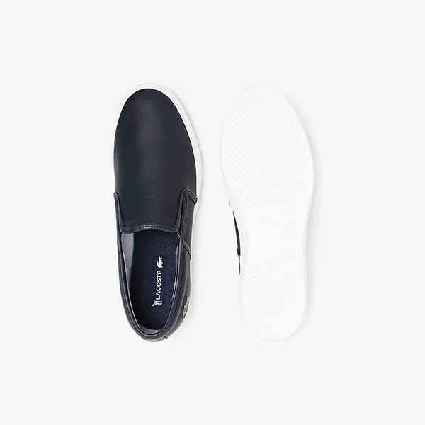 Giày Slip-Ons Lacoste Men's Tatalya Leather 37CMA0093-092 Màu Xanh Navy Size 42.5 - Giày - Vua Hàng Hiệu