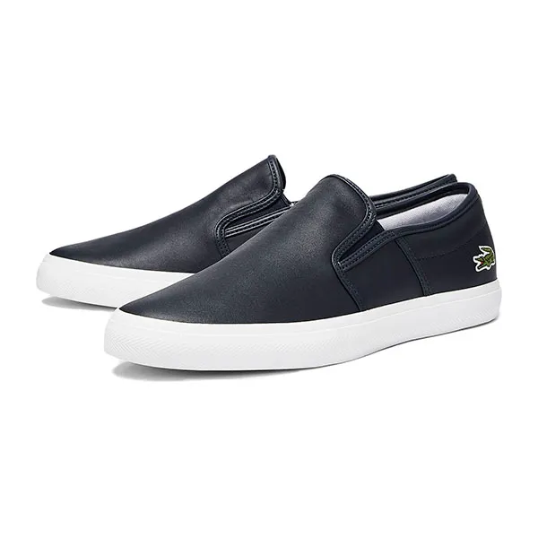 Giày Slip-Ons Lacoste Men's Tatalya Leather 37CMA0093-092 Màu Xanh Navy Size 42.5 - Giày - Vua Hàng Hiệu