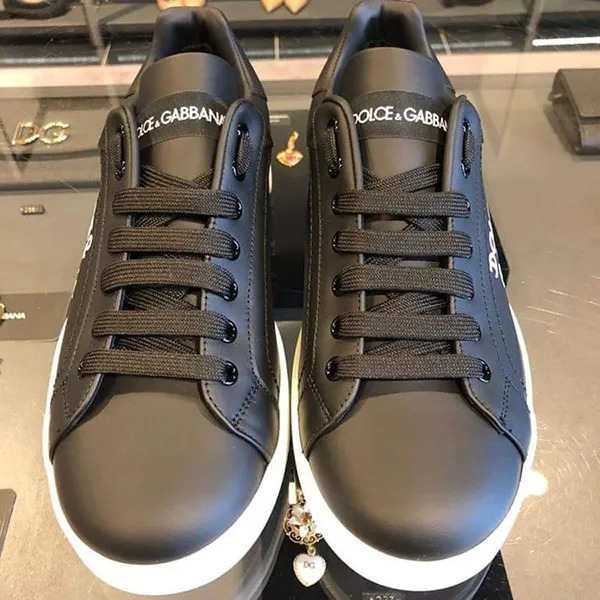 Giày Sneaker Dolce & Gabbana D&G CS1772 AW710 HWF57 Màu Đen Size 5