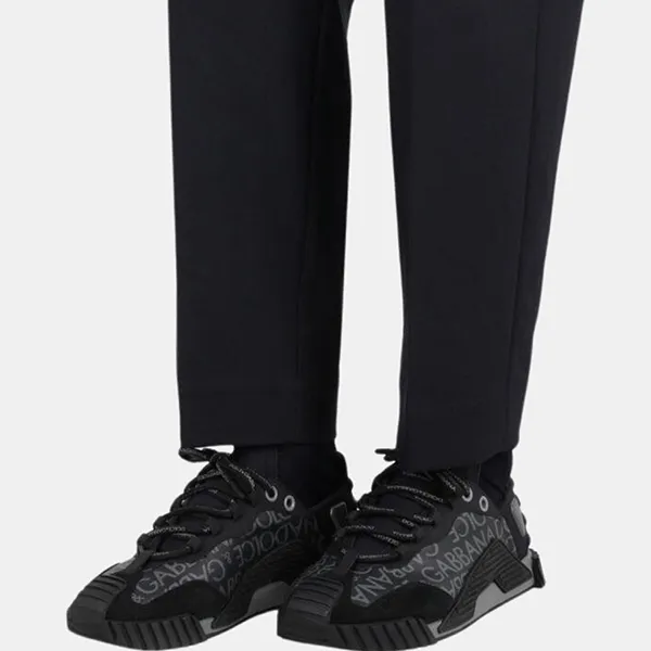 Giày Sneaker Nam Dolce & Gabbana D&G NS1 CS1810AM9988B969 Màu Đen Size 39 - 1