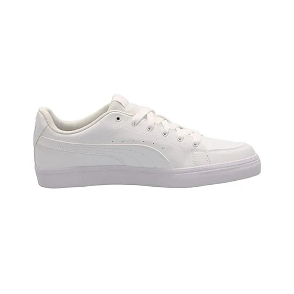 Giày Sneaker Unisex Puma V Court Vulc V Coat Bulk 389907-01 White Màu Trắng Size 42