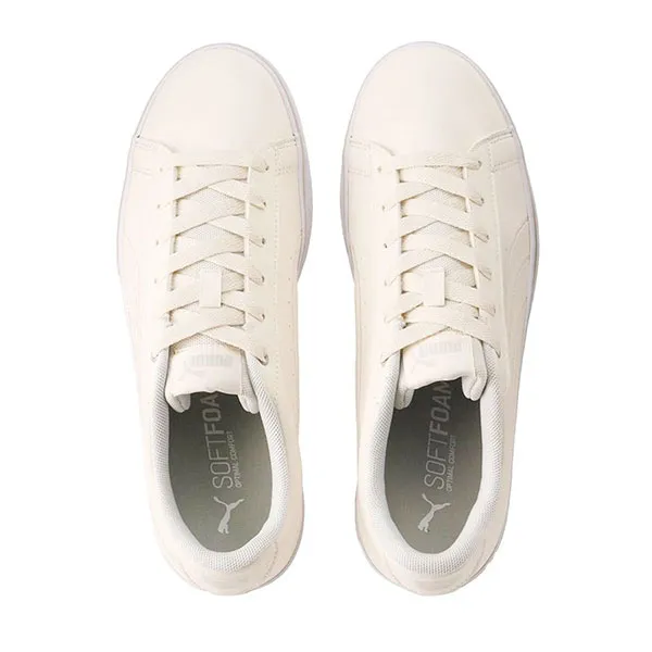 Giày Sneaker Unisex Puma V Court Vulc Puma V Coat Bulk 389908-04 White Màu Trắng Size 43.5