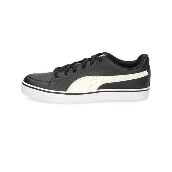 Giày Sneaker Unisex Puma V Court Vulc V Coat Bulk 389907-02 White Màu Đen Size 40 - Giày - Vua Hàng Hiệu