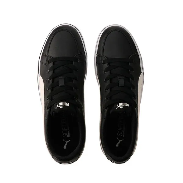 Giày Sneaker Unisex Puma V Court Vulc V Coat Bulk 389907-02 White Màu Đen Size 40 - Giày - Vua Hàng Hiệu