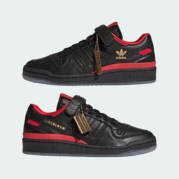 Giày Thể Thao Adidas Circoloco Forum Low HQ3618 Màu Đen Đỏ - Giày - Vua Hàng Hiệu