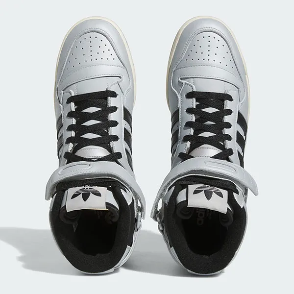 Giày Thể Thao Adidas Forum 84 High FZ6302 Màu Bạc Đen