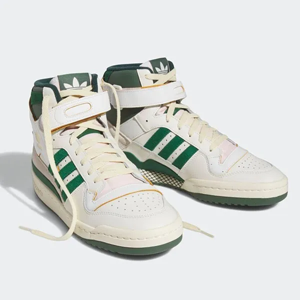 Giày Thể Thao Adidas Forum 84 High GW4328 Màu Trắng/Xanh Lá