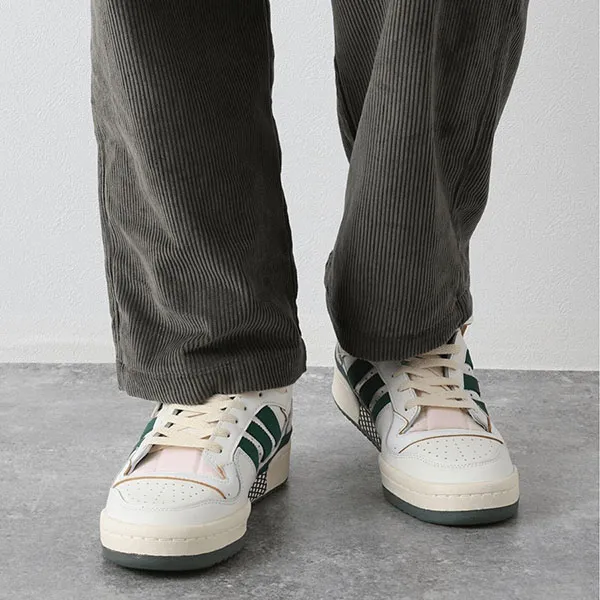 Giày Thể Thao Adidas Forum 84 High GW4328 Màu Trắng/Xanh Lá