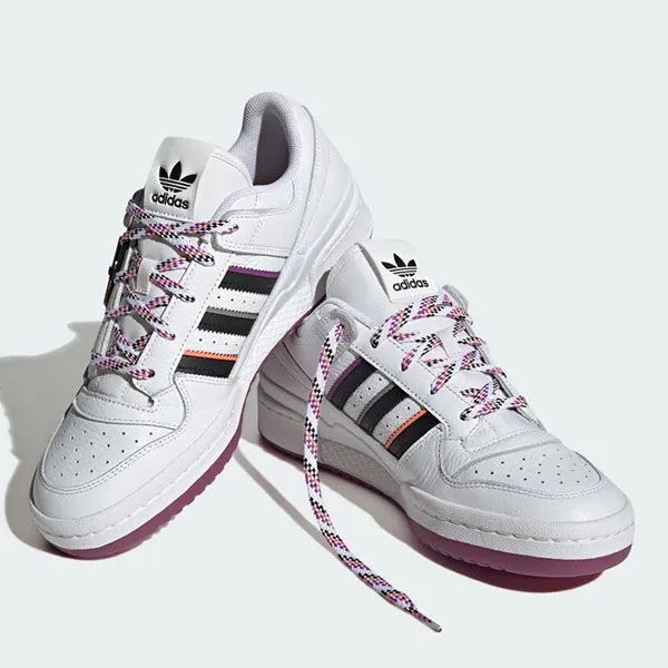 Giày Thể Thao Adidas Forum Low CL IG5512 Màu Trắng Phối Đen