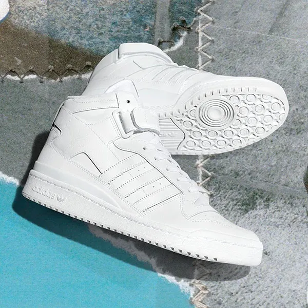 Giày Thể Thao Adidas Forum Mid FY4975 Màu Trắng - Giày - Vua Hàng Hiệu