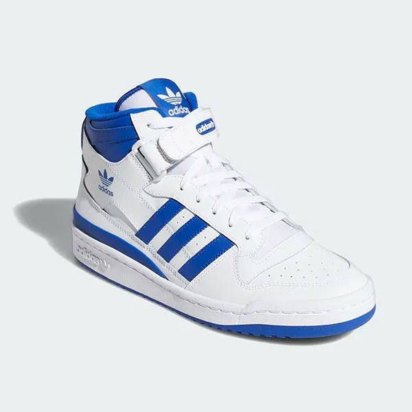 Giày Thể Thao Adidas Forum Mid FY4976 Màu Trắng Xanh - Giày - Vua Hàng Hiệu